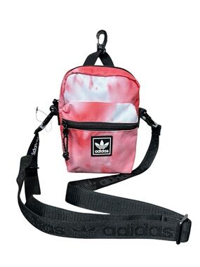 adidas Originals Utility 2.0 Festival Red Tie Dye Practical Cross-Body Bag